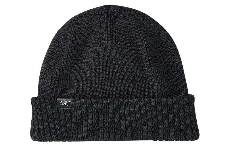Arcteryx Arc'teryx Wool, Polyester Beanies Unisex Black/Brown/Blue