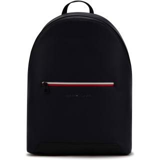 Tommy Hilfiger Artificial Leather Backpack Large Men's Black/Red/White