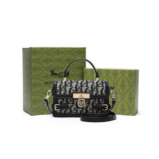 BETTINA VIVIAN Pu Crossbody Bag Regular Women's Black