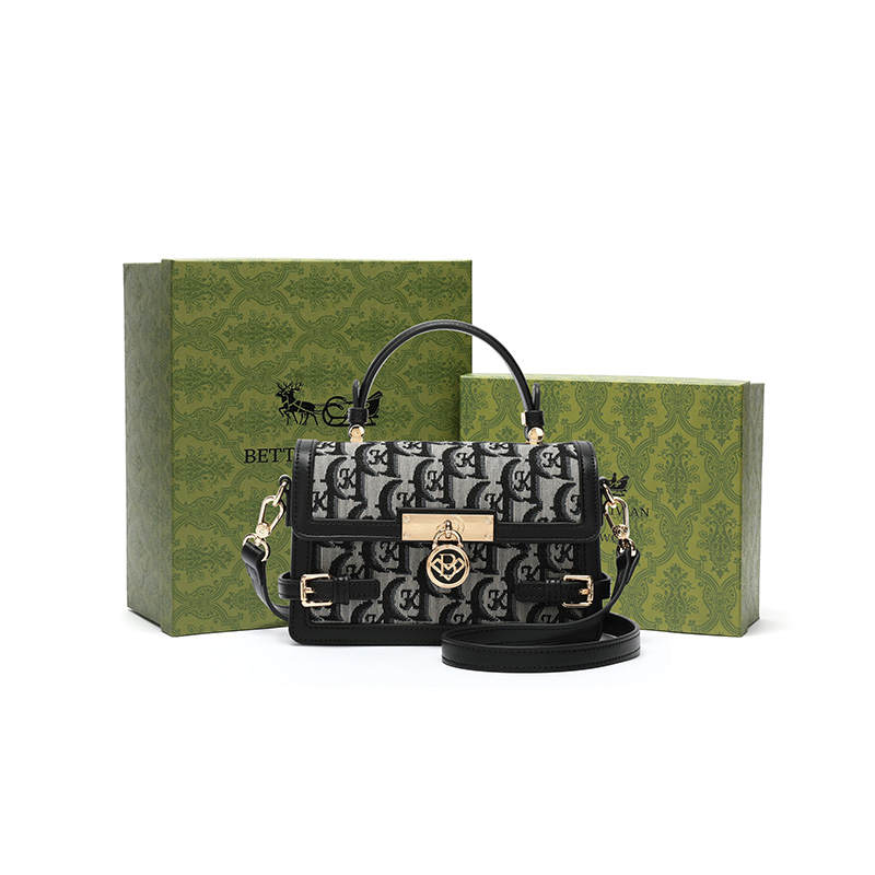 BETTINA VIVIAN Pu Crossbody Bag Regular Women's Black