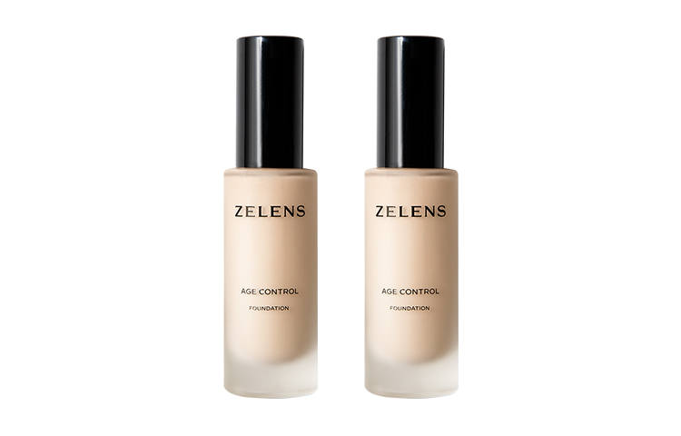 Zelens Shiny Anti Aging Liquid Foundation Creamy Skin Brightening Skin Tone Evening Skin Tone Correcting Skin Tone