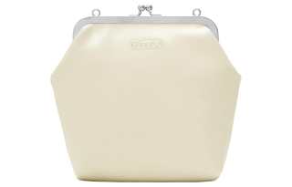 Emis Pu Handbag, Shoulder Bag Women's Ivory