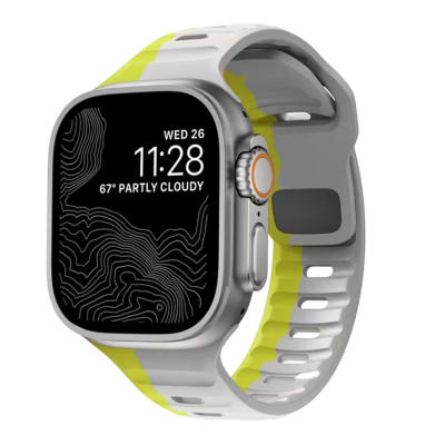 WANSHANGXIAOJIE Strap Apple Compatibility Silicone Material