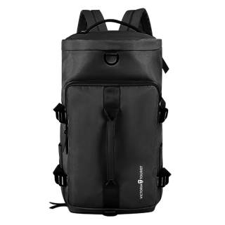 WEIDUOLIYALVXINGZHE Polyamide Travel Bag Unisex Black/Pink