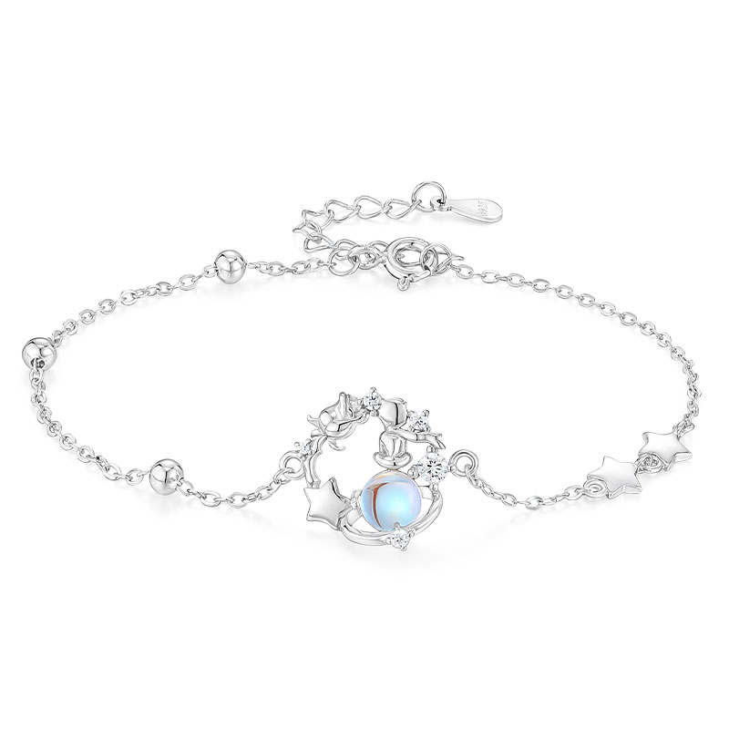 KADER KADER S925 Silver Bracelets Women's Candy