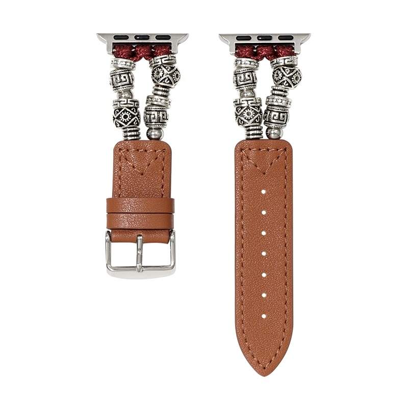 Biaodaige All, Compatibility Watch Band 193mm PU Leather+Zinc Alloy Material Elegant