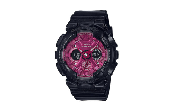 CASIO CASIO Quartz Movement Unisex Red Watch Dial