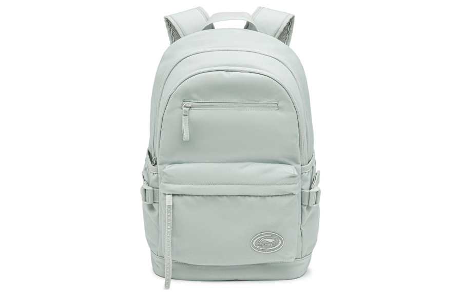 Li-Ning Li Ning Sports Life Collection Polyester Backpack Sports Bag Backpack Unisex Mist Gray