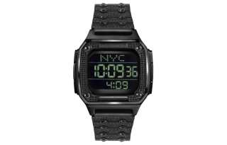 PHILIPP PLEIN Wrist Watches Quartz Movement Stainless Steel Strap 44mm Black Dial Men's Watches
