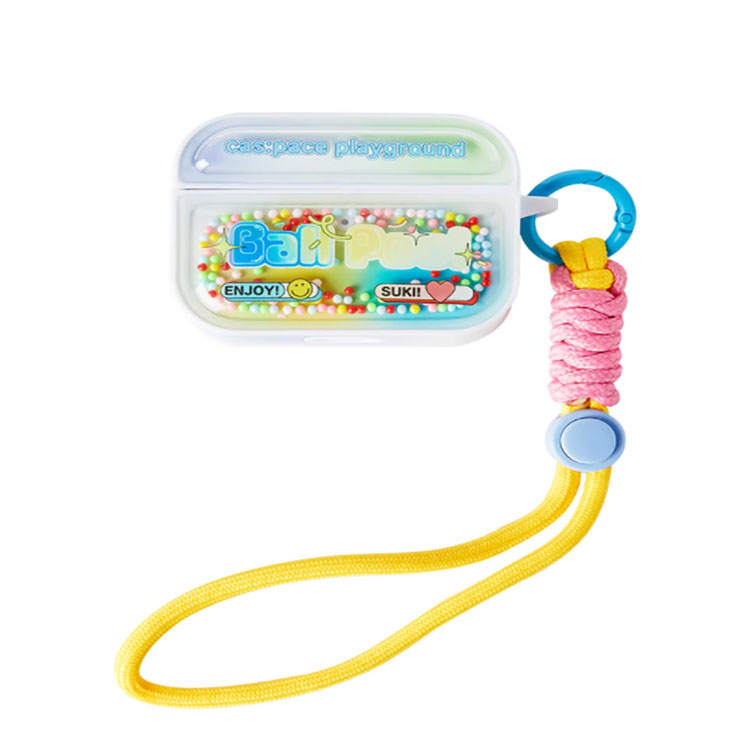 Shell Space Shell Space Compatibility With Apple Original Creative Multicolor Flowing Apple Headphone Cases
