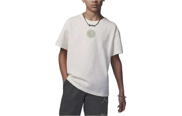 Jordan Kids' Jordan Harmony T Shirt Sail White