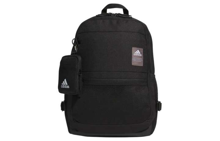 Adidas Adidas Recycled Material Backpack Unisex Black