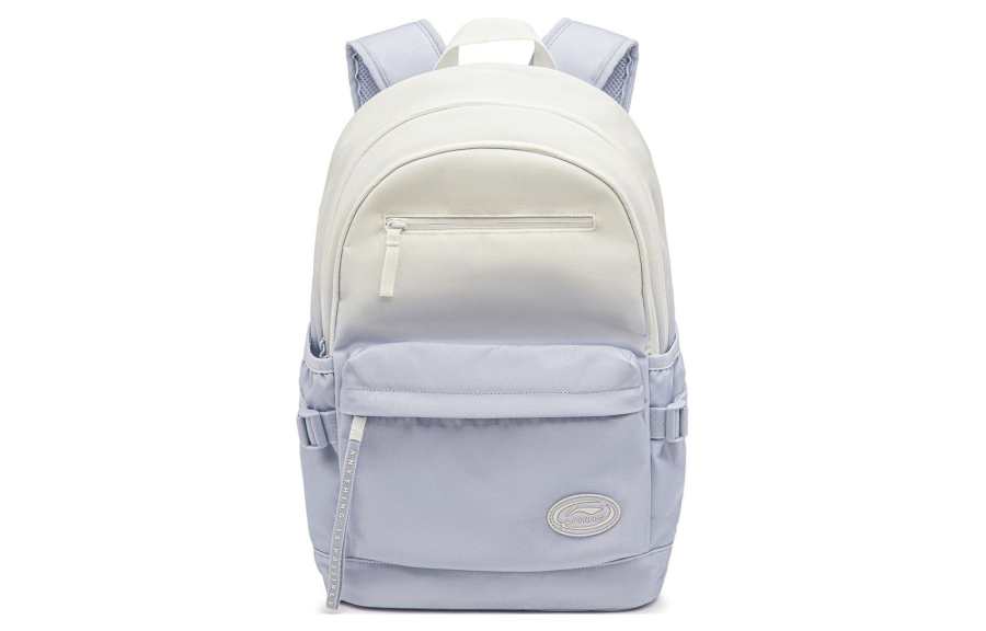 Li-Ning Li Ning Sports Life Collection Polyester Backpack Unisex Blue Purple Gradient