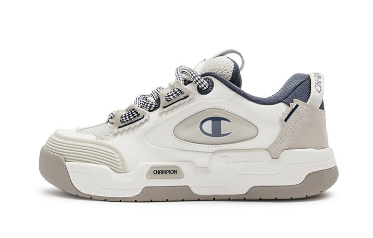 Champion Valve V324 Low top Skateboard Shoes Men's Ecru