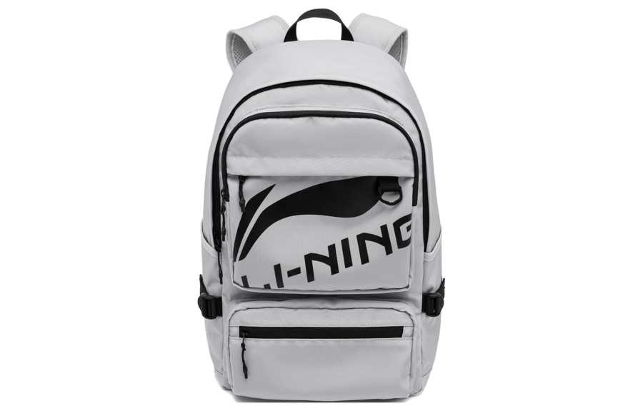 Li-Ning Li Ning Sports Life Collection Polyester Sports Bag, Backpack Unisex Antarctic Gray
