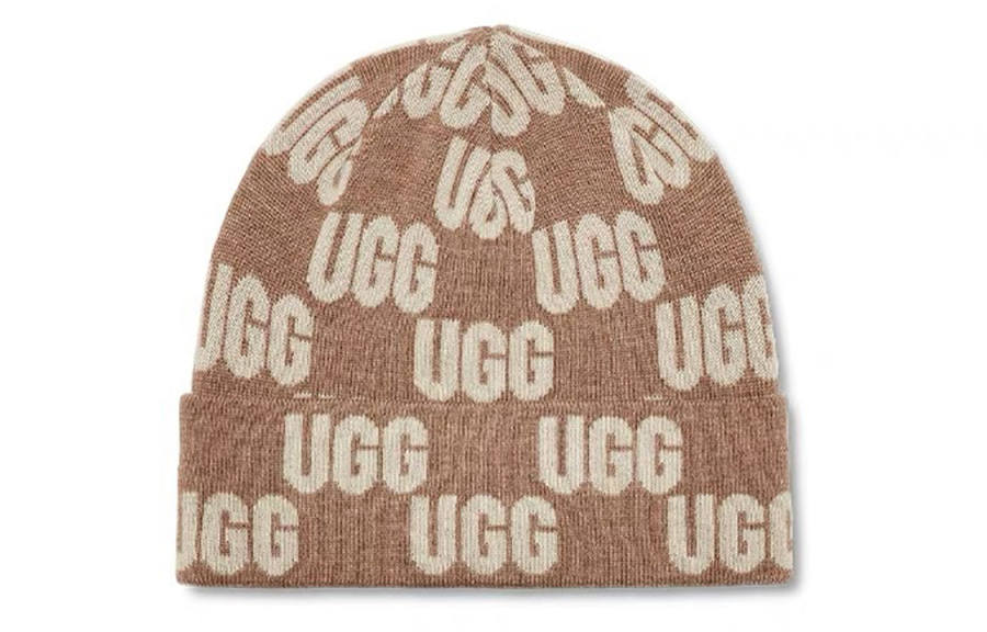 UGG UGG Acrylic, Wool, Polyamide Beanies Women's Khaki