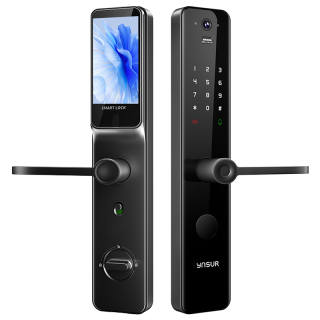Ynsur Smart Locks Night Vision Cat Eye Fingerprint Coded Lock For Home And Hotel/Motel Electronic Lock