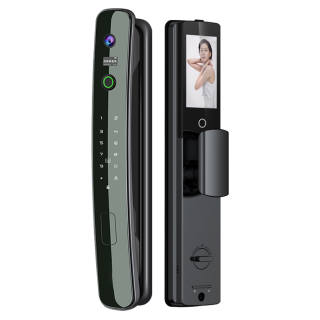 Ynsur Smart Locks Visible HD Large Screen Cat Eye Fingerprint Lock Coded Lock