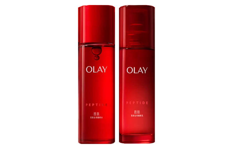 OLAY 2 Large Red Bottled Water & Milk Skincare Sets Tightening Hydrating Peptide Anti Wrinkle Firming Anti Aging
