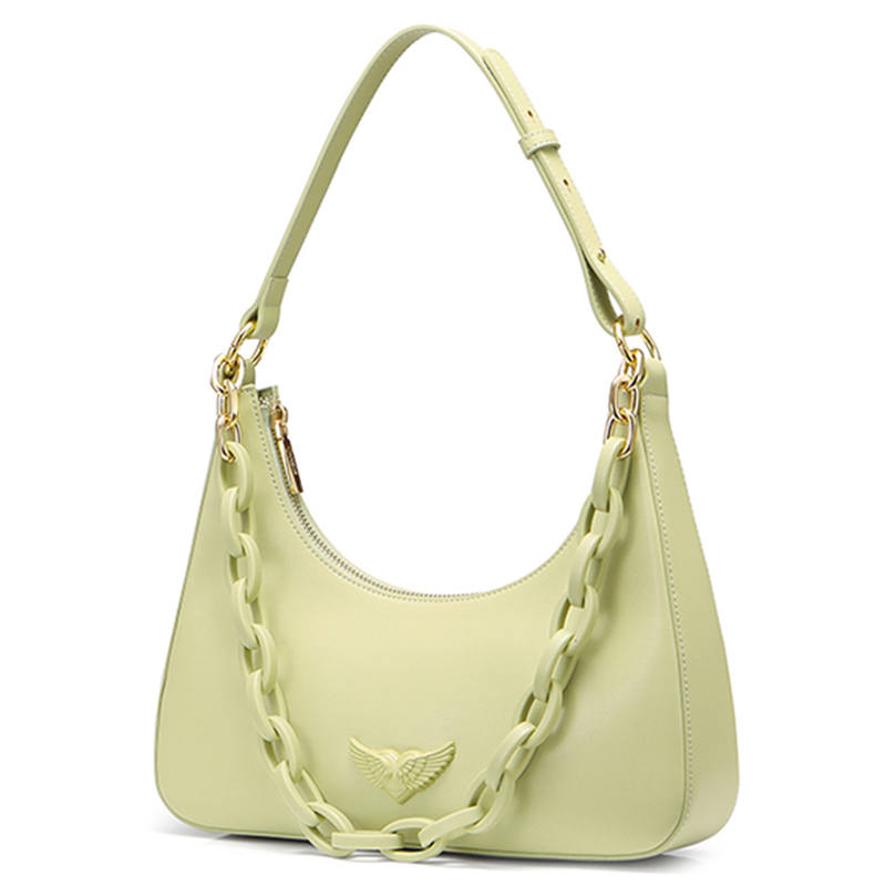 NUCELLE Pu Crescent Bag, Shoulder Bag, Portable Crossbody Bag, Shoulder Bag Medium Women's Multicolor
