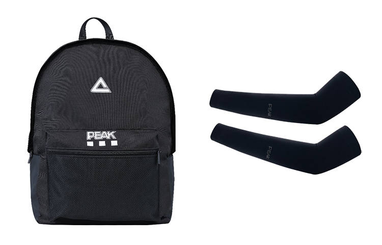 PEAK PEAK Nylon Backpack Large Unisex Black