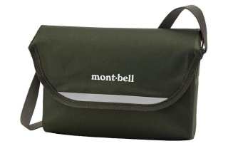 MONTBELL 1.4L Shoulder Bag, Crossbody Bag Polyamide TPU Khaki Green Unisex