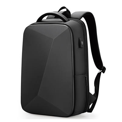 FENRUIEN PC+Oxford Backpack Handbag Large Men's Black/Gray