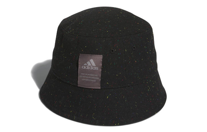 Adidas Adidas Cotton, Recycled Polyester, Faux Wool Bucket Hats Unisex Black