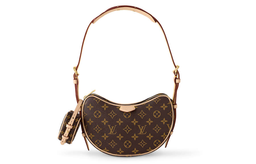LOUIS VUITTON LOUIS VUITTON Croissant Mm Brown Monogram