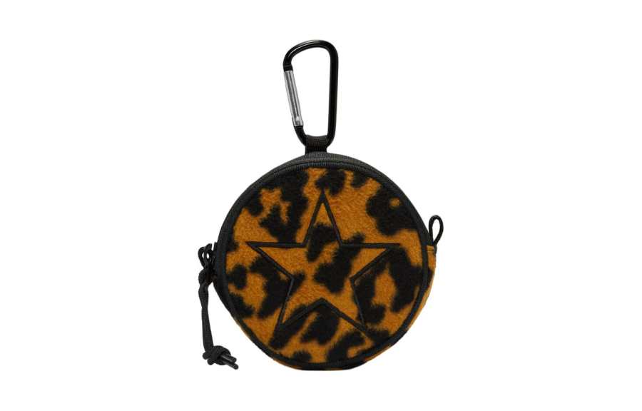 Converse Converse Utility Pouch Polyester Coin Purse Regular Unisex Leopard Print
