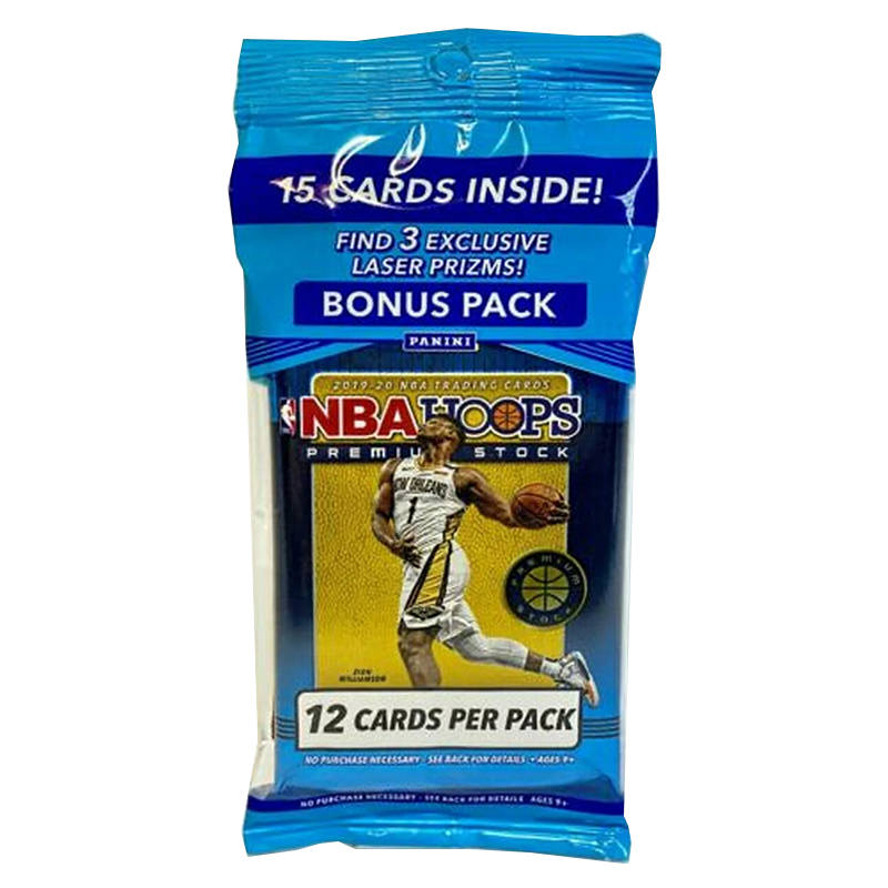PANINI NBA Basketball Card 2019 20 Hoops Premium Multi Pack Fat Pack Sports Cards 1