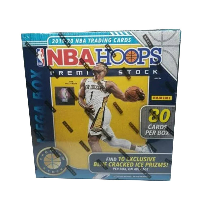 PANINI NBA Basketball Card 2019 2020 Hoops Premium Stock Mega Box Sports Cards 1 Box
