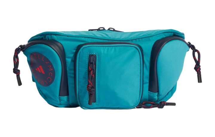 Adidas Stella McCartney X Adidas Fanny Packs Ink Blue & Active Red