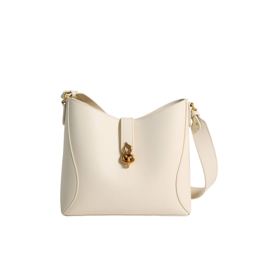 Simedin Cow Leather Crossbody Bags Women's Yellow