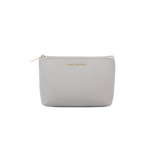 GOX Leather Travel Storage Bag Unisex Gray/Pink/Black