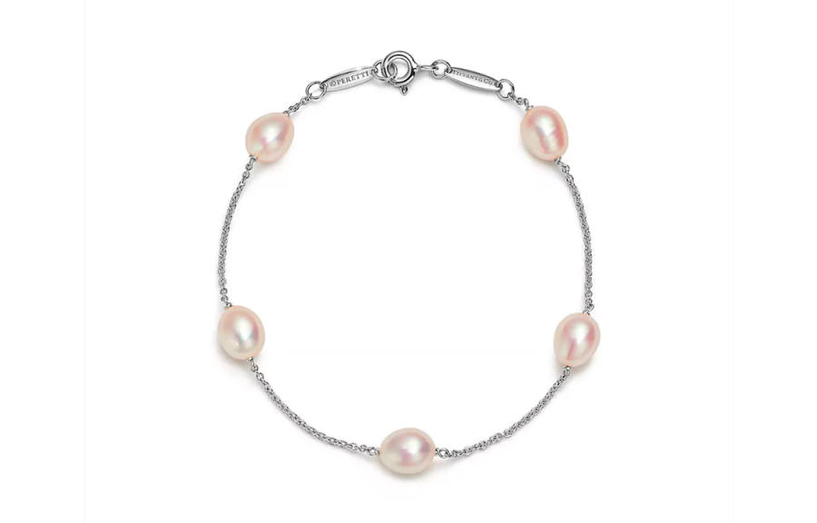 TIFFANY & CO. Sterling Silver, Freshwater Pearl Bracelets Women's Silver