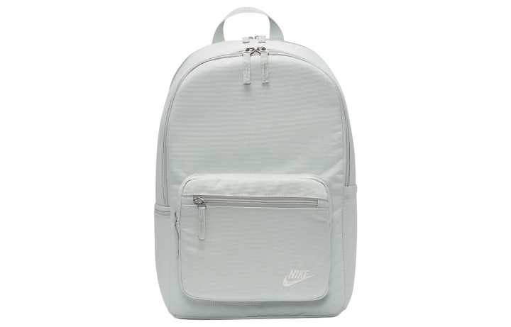 Nike Nike Heritage Polyester Backpack Unisex Light Silver & Phantom