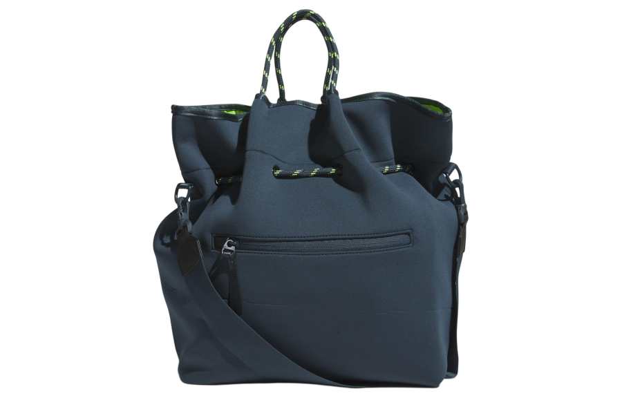 Adidas Adidas Recycled Polyester Flat Knitted Fabric Shoulder Bag, Crossbody Bag, Handbag Women's Arctic Night