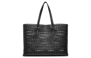 Alaia Alaïa Mina 44 Openwork Tote Bag