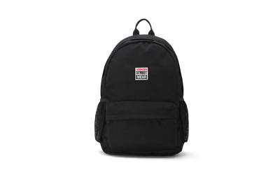 Vision Street Wear Polyester Backpack Unisex Black/Purple/Neon Green
