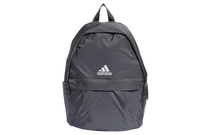 Adidas Adidas Recycled Nylon Plain Weave Fabric Backpack Regular Men's Gray