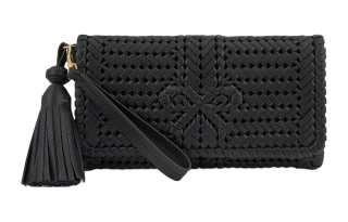 Anya Hindmarch Leather Clutch Women's Black