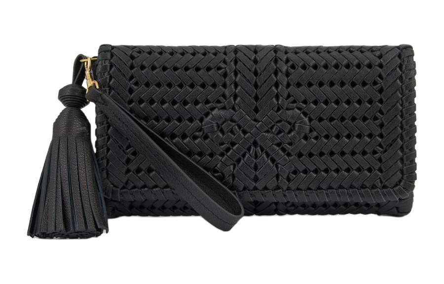 Anya Hindmarch Leather Clutch Women's Black