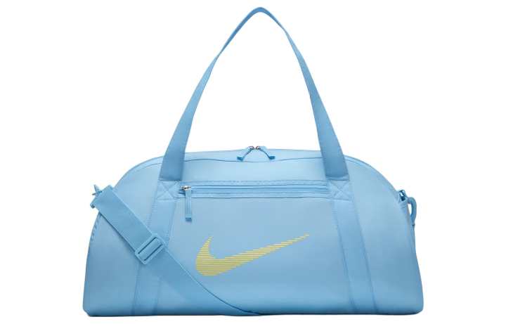 Nike Nike Polyester Handbag, Shoulder Bag, Crossbody Bag, Gym Bag Large Unisex Aquarius Blue & Light Laser Orange