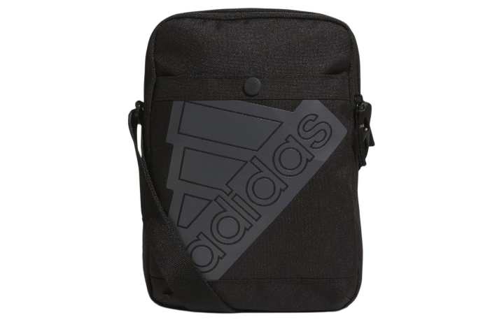 Adidas Adidas Polyester Shoulder Bag, Crossbody Bag Regular Men's Black