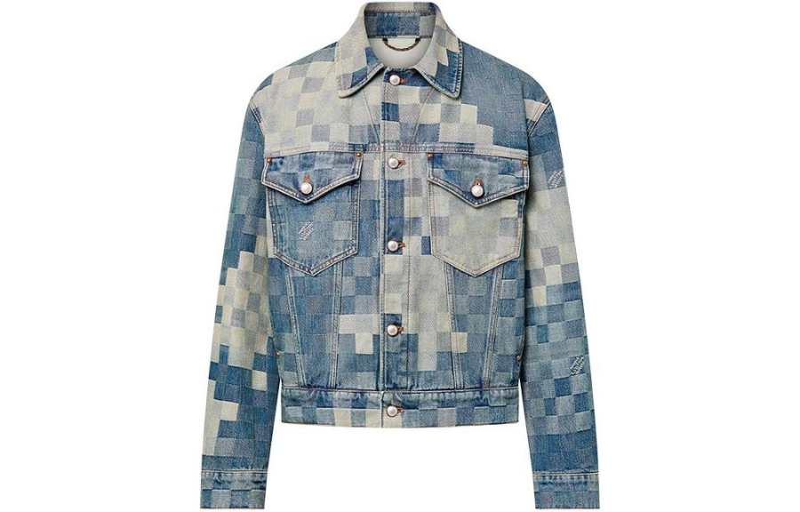 LOUIS VUITTON LOUIS VUITTON Denim Jacket Men's Blue