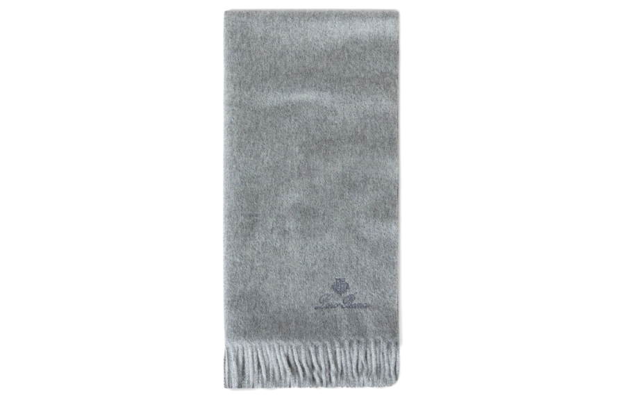 Loro Piana Grande Unita Fringed-Edge Scarf