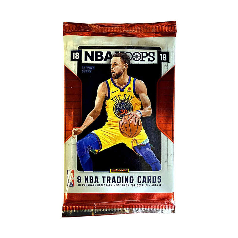 PANINI 2018 19 Hoops Basketball Trading Card RETAIL Pack Retail Sports Cards 1 Packaging