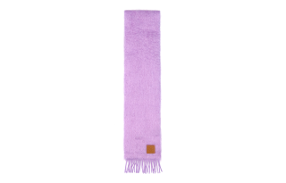 LOEWE Knit Scarves Women's Purple