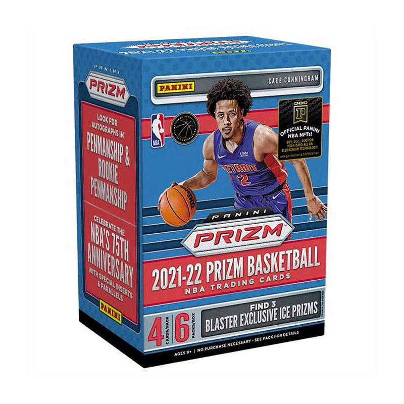 PANINI 2021 22 Basketball NBA Prizm Blaster Box Grenade Case Sports Cards Whole Box